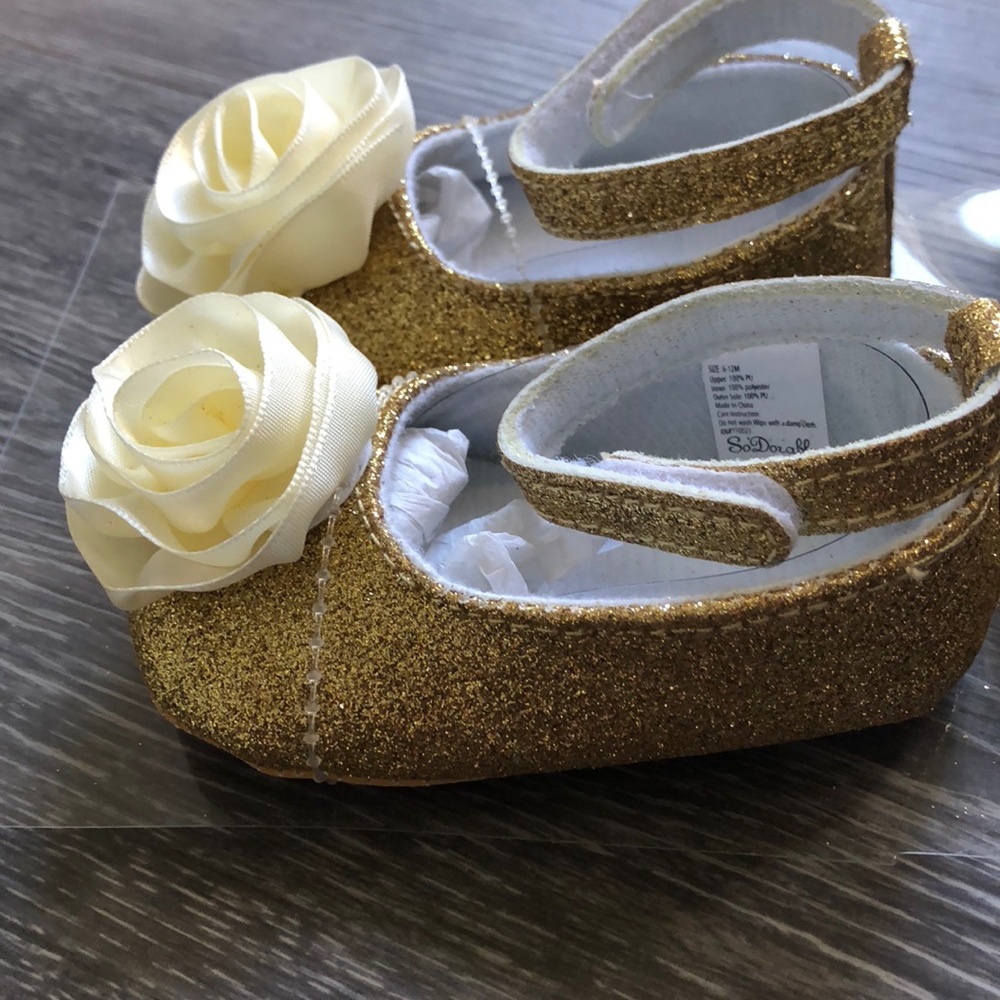 Shoes with matching headband